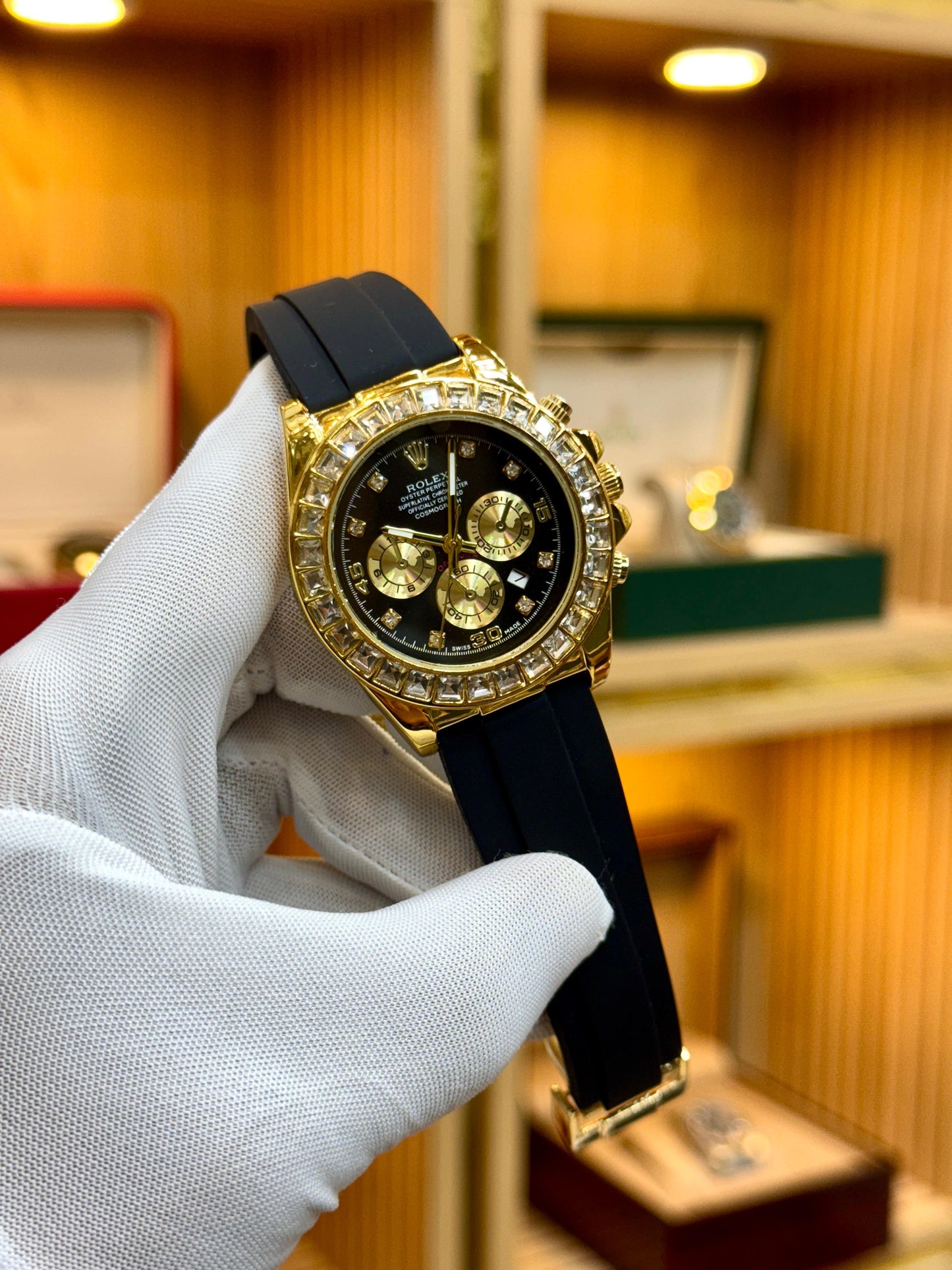 ROLEX STONE DIAL