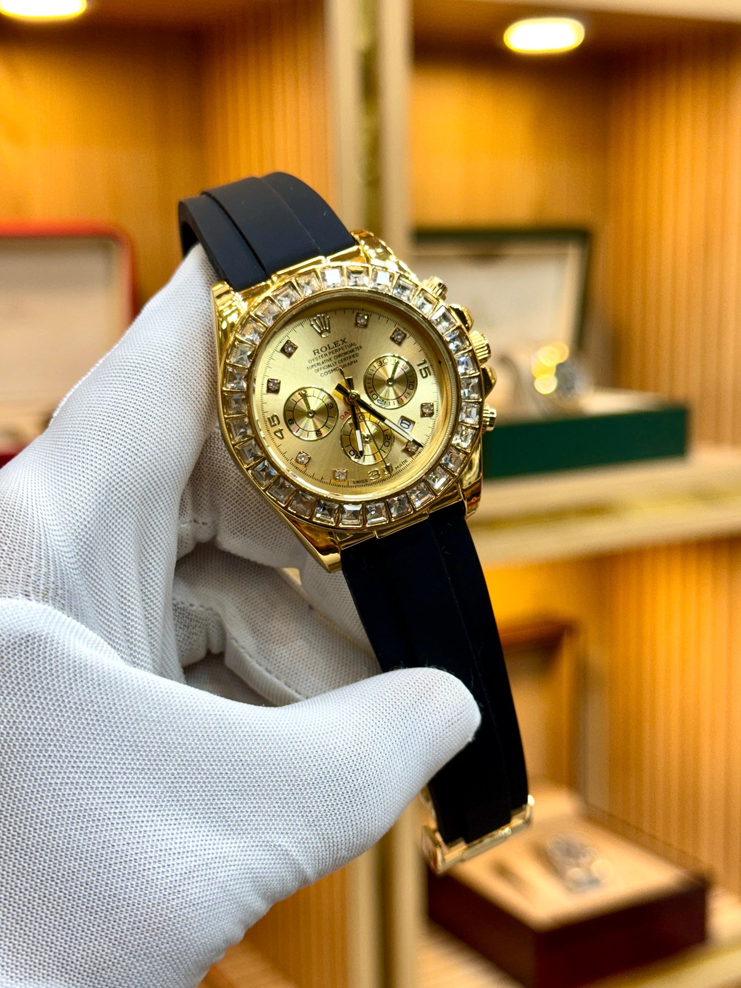 ROLEX STONE DIAL
