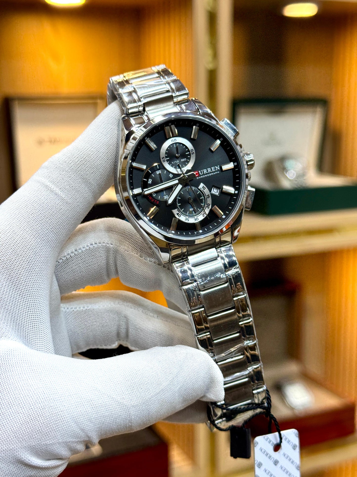 CURREN CHRONOGRAPH(CHAIN)