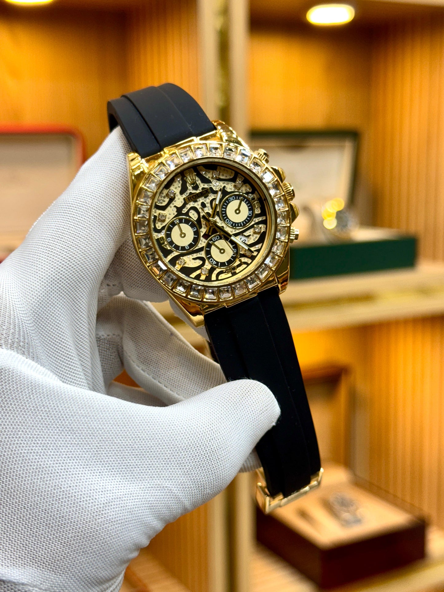 ROLEX STONE DIAL